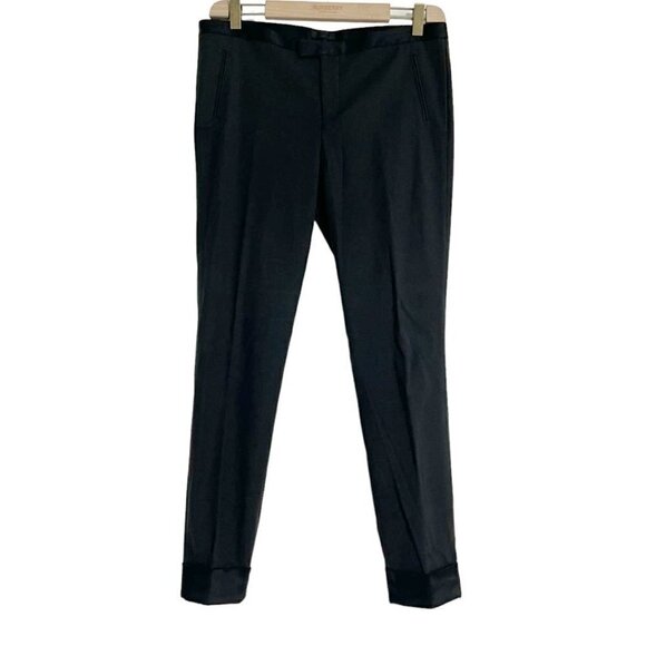 ATM 10 Black Dress Pants Career Office Attire Anthony Thomas Melillo - Picture 1 of 8